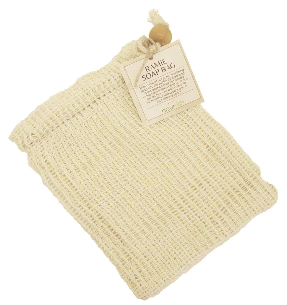 Nourish Ramie Soap Bag