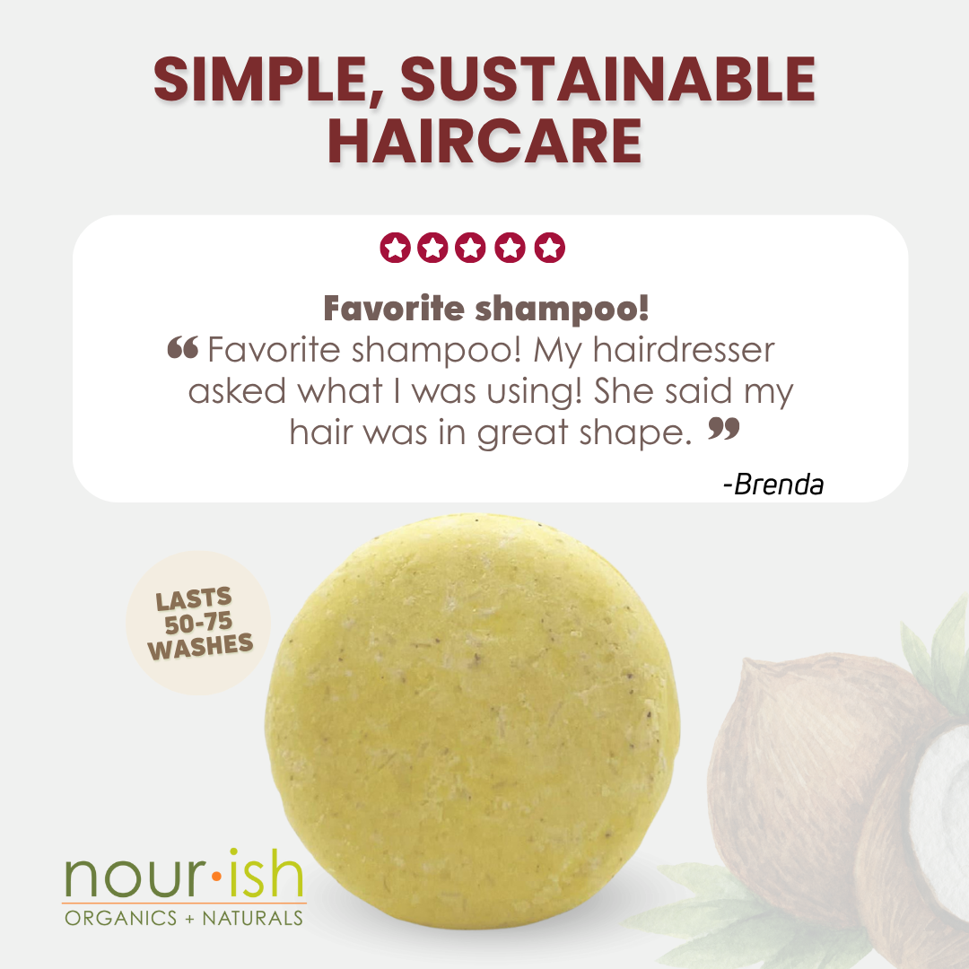 Coconut + Banana Shampoo Bar