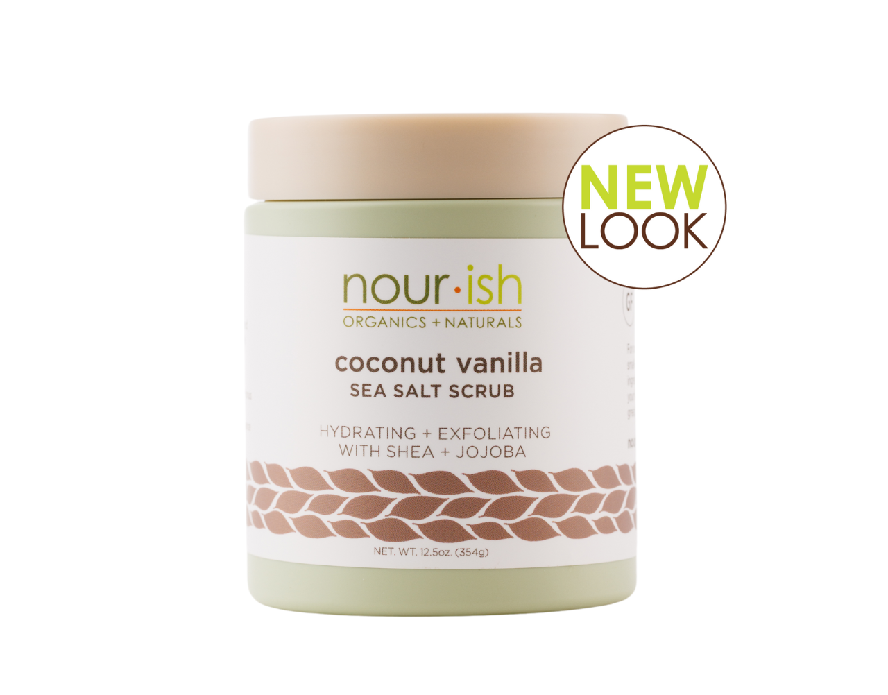 Coconut Vanilla Salt Scrub