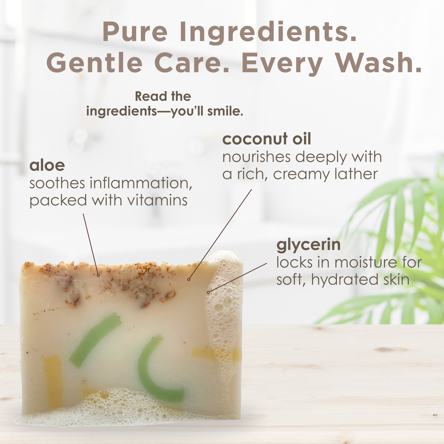 Coconut Vanilla Glycerin Soap