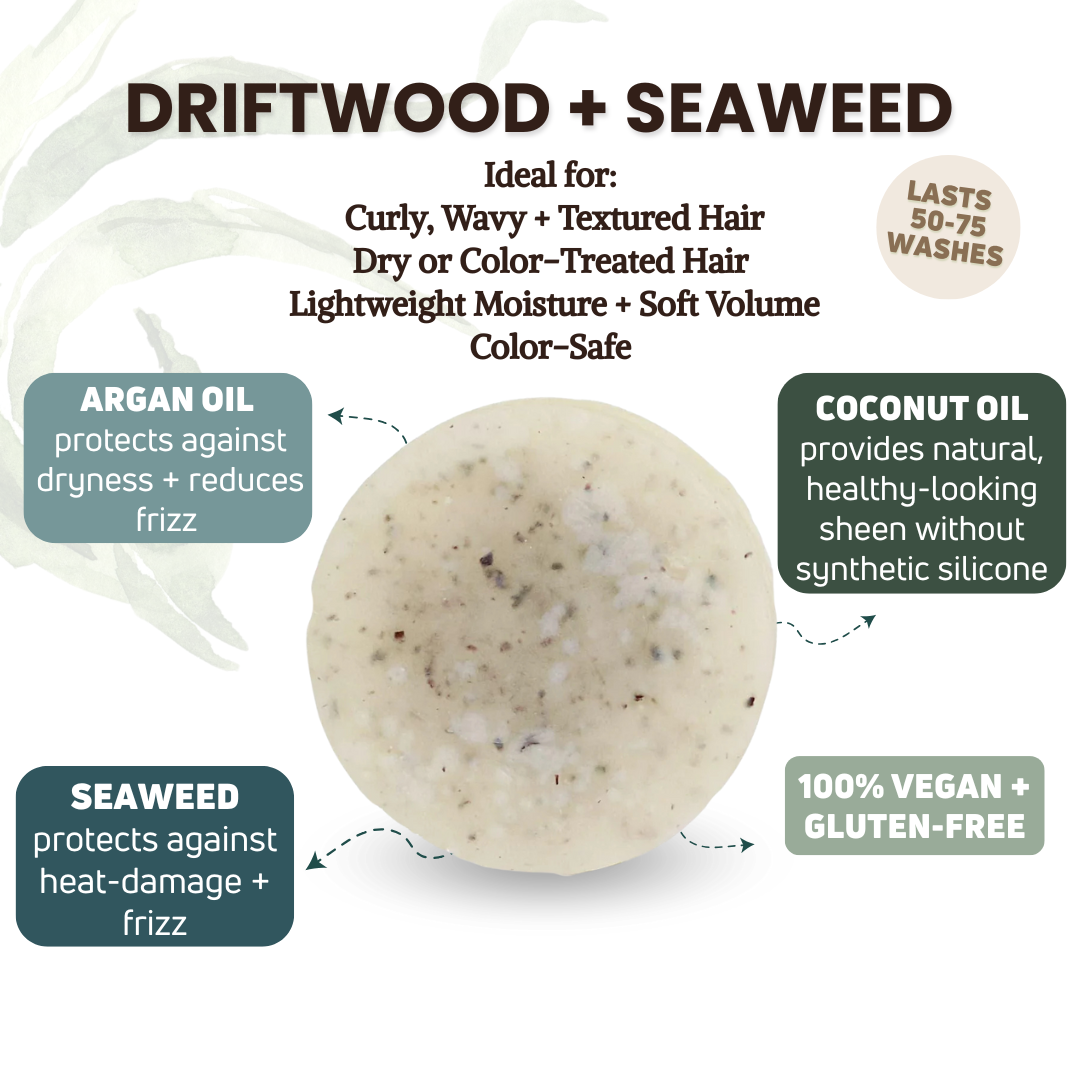Driftwood + Seaweed Conditioner Bar
