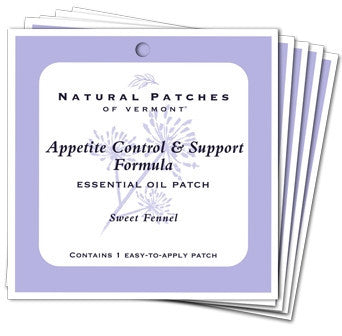 Sweet Fennel Appetite Control and Support Essential Oil Patch - 5 Pack
