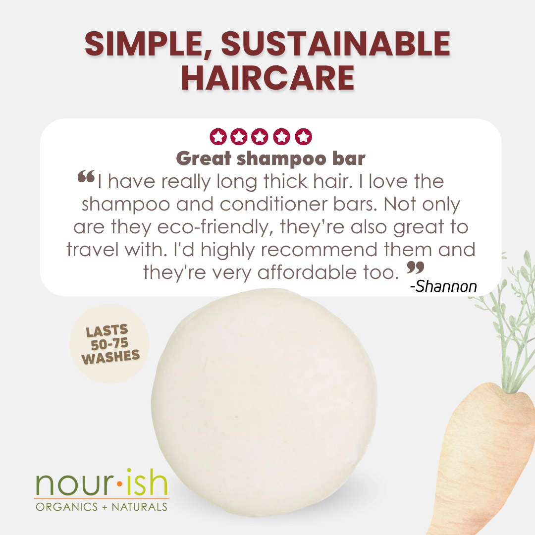 Grapefruit + Carrot Shampoo Bar