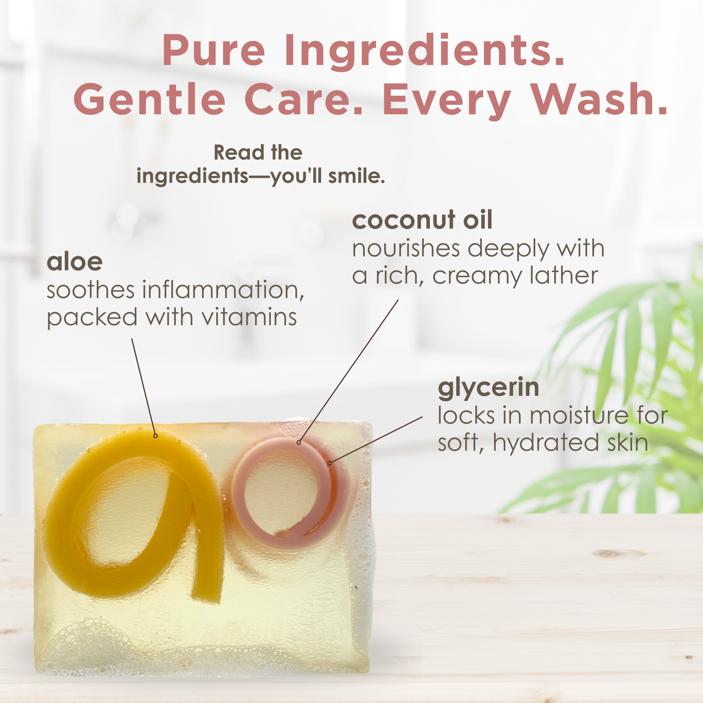 White Tea Ginger Glycerin Soap