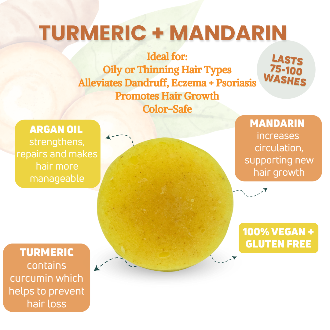 Mandarin + Turmeric Conditioner Bar