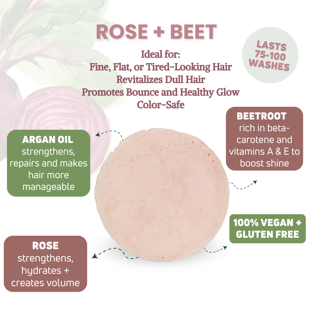 Rose + Beet Conditioner Bar