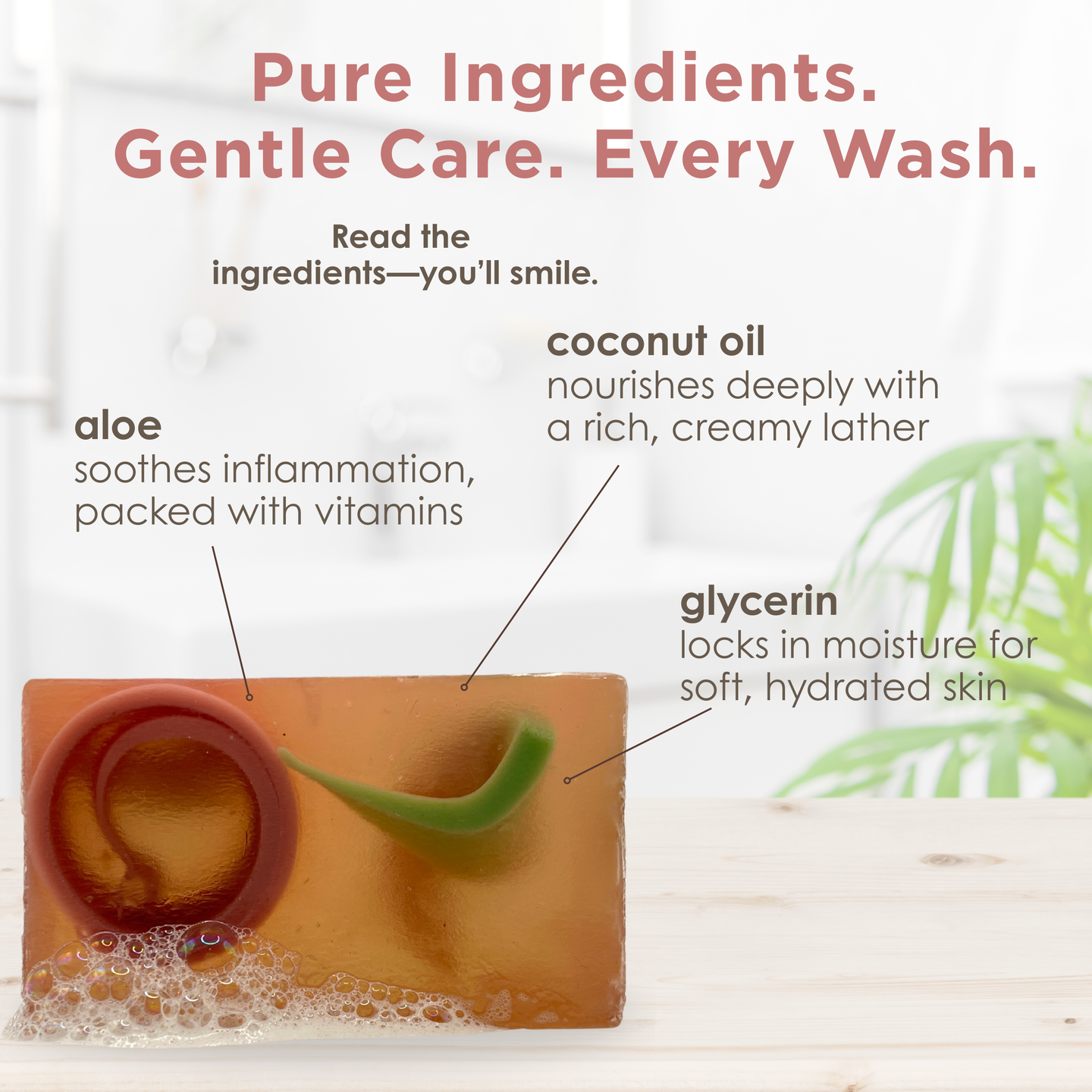 Vintage Rose Glycerin Soap