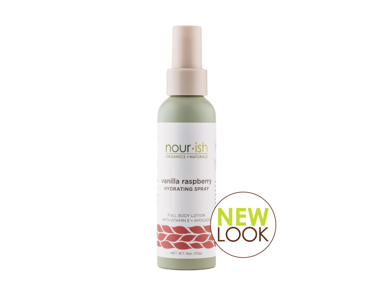 Vanilla Raspberry Hydrating Spray Full Body Lotion