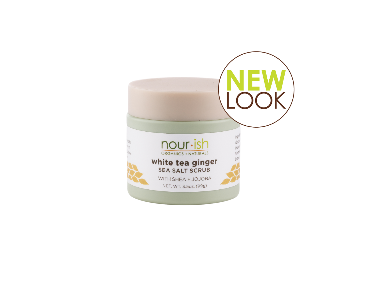 White Tea Ginger Salt Scrub