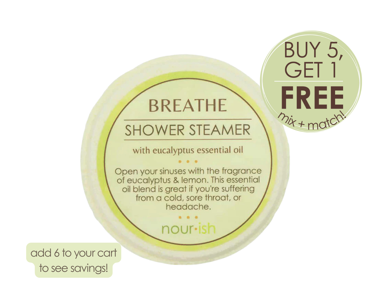 Breathe Shower Steamer
