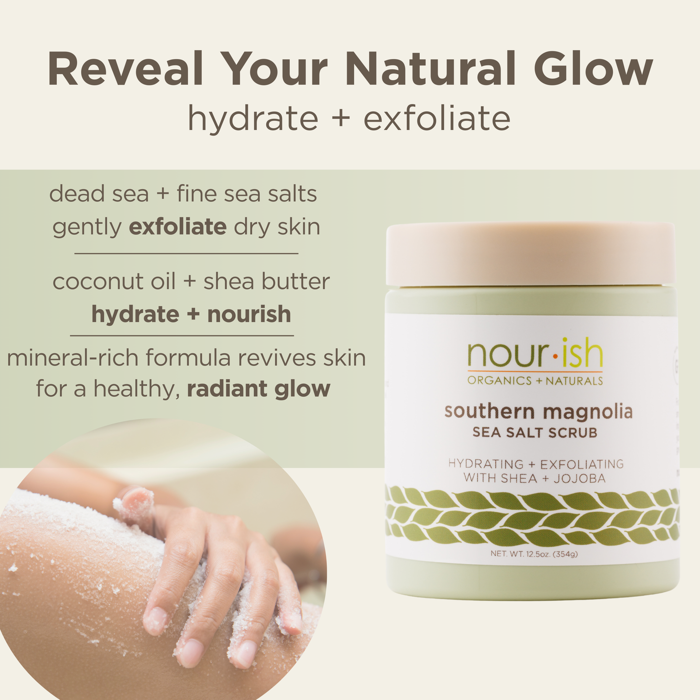 Southern Magnolia Salt Scrub