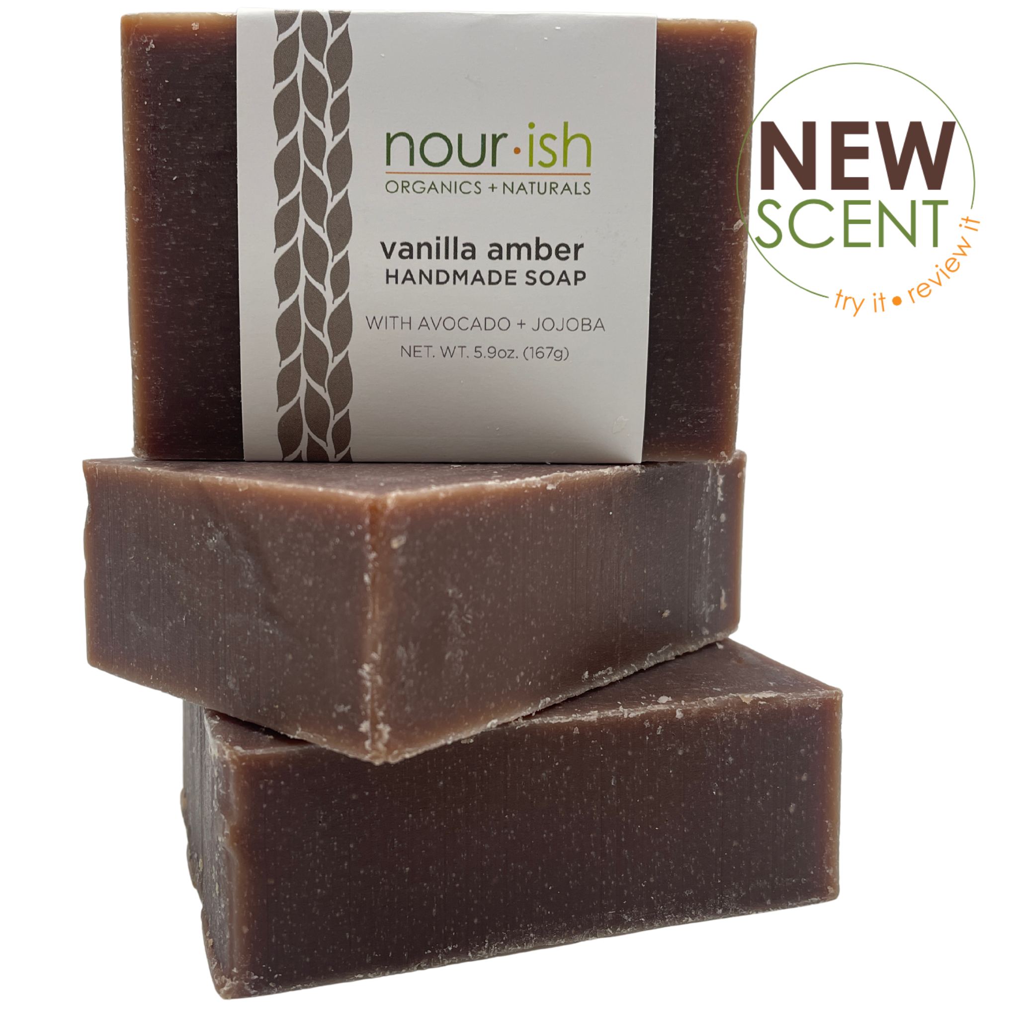 Vanilla Amber Handmade Soap – Nourish