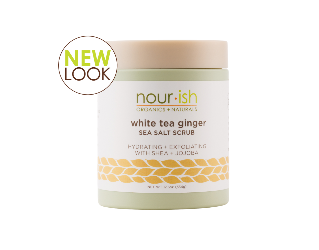 White Tea Ginger Salt Scrub