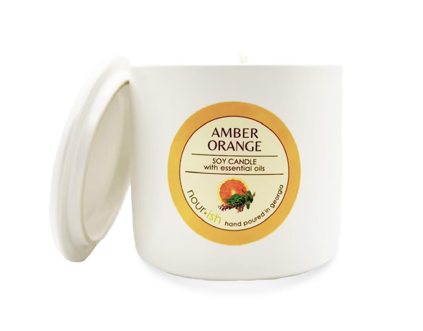 Amber Orange Soy Candle 811033024525