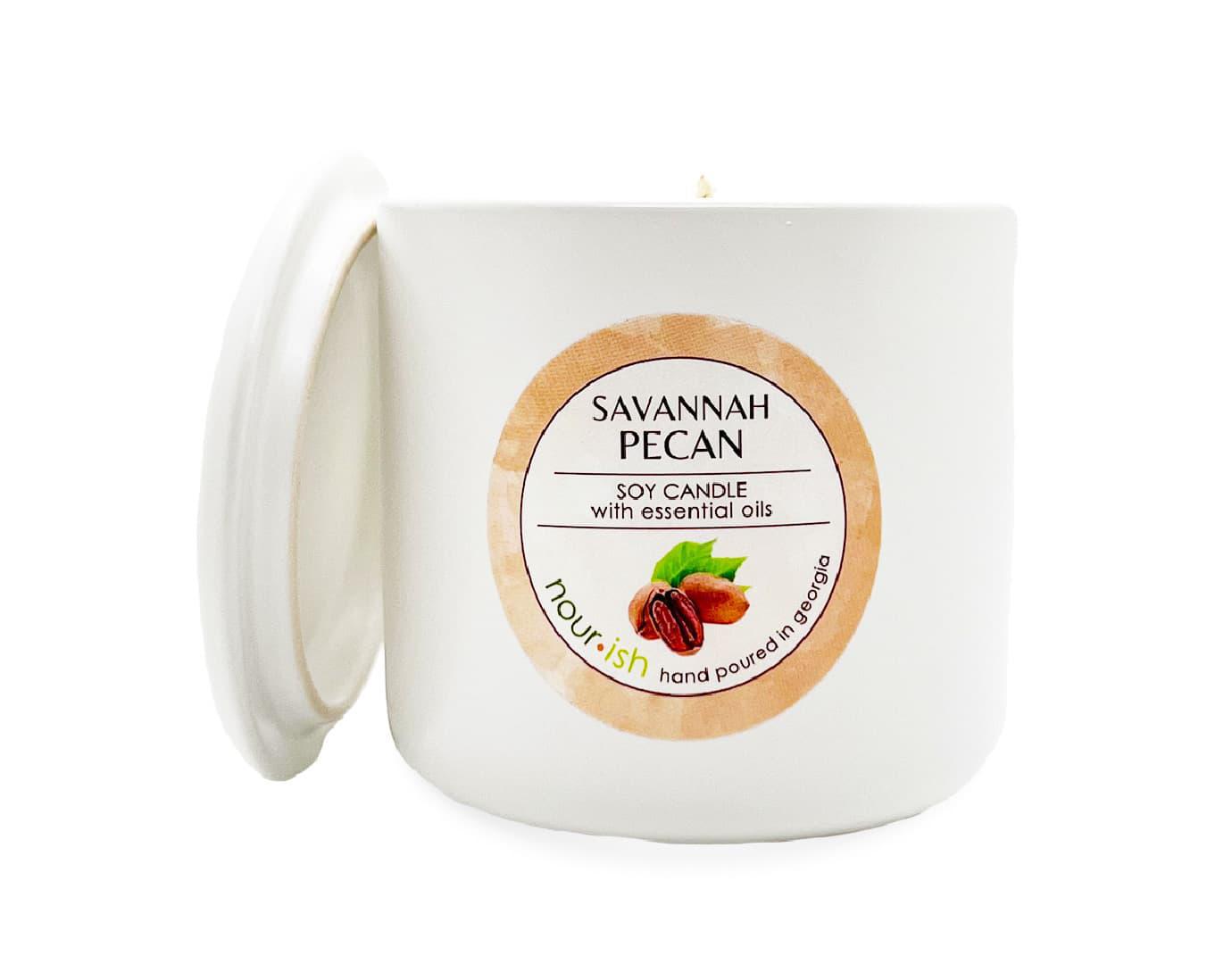 Savannah Pecan Soy Candle 811033024594