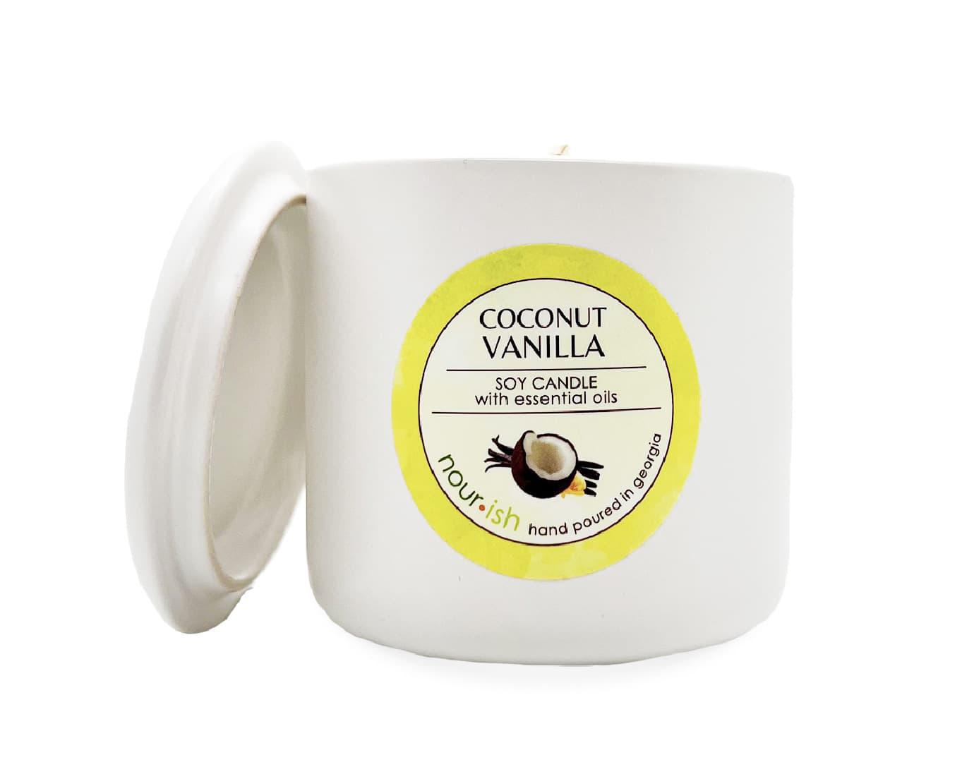 Coconut Vanilla Soy Candle 811033024747