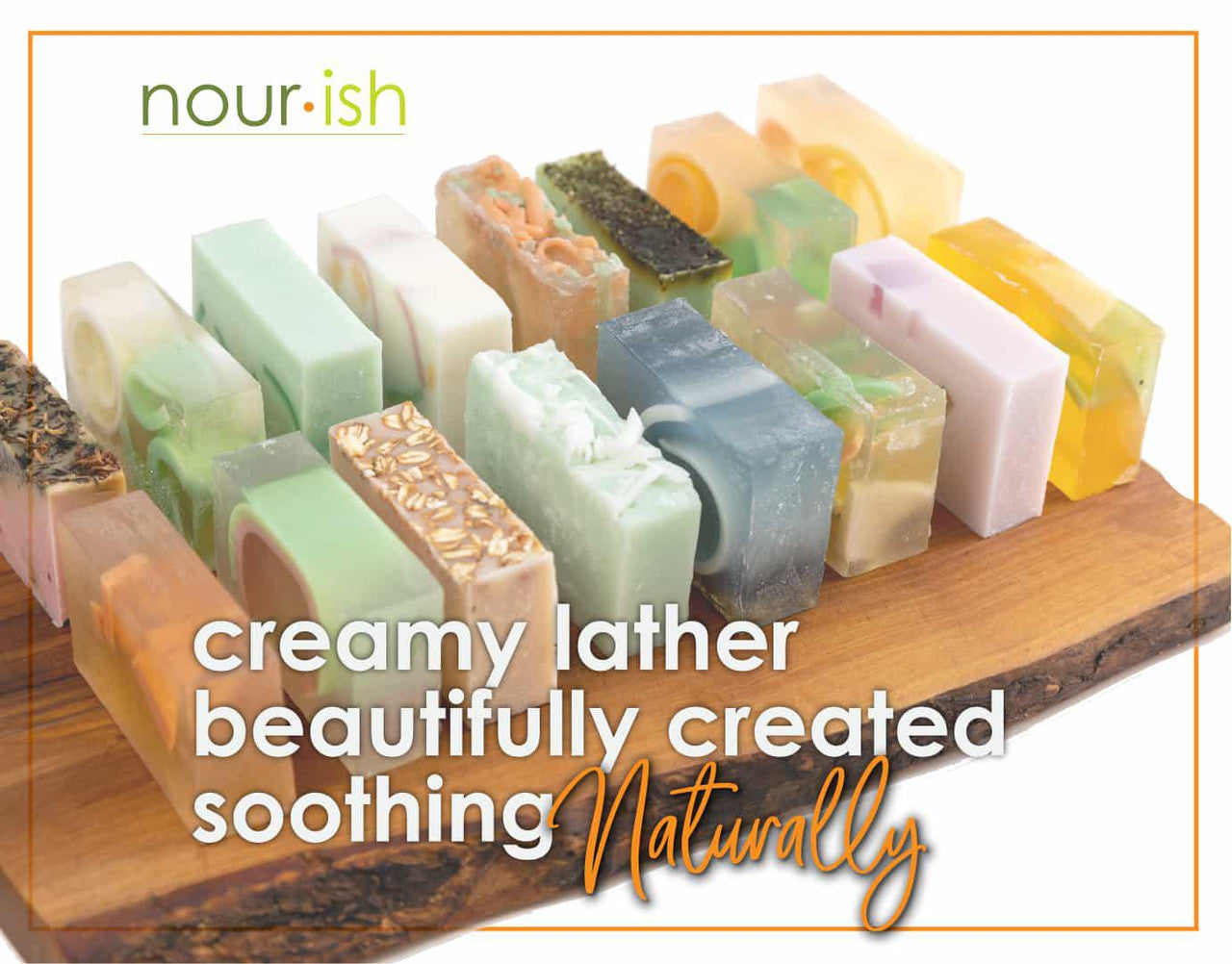 Nourish Clean Glycerin Soap Scents