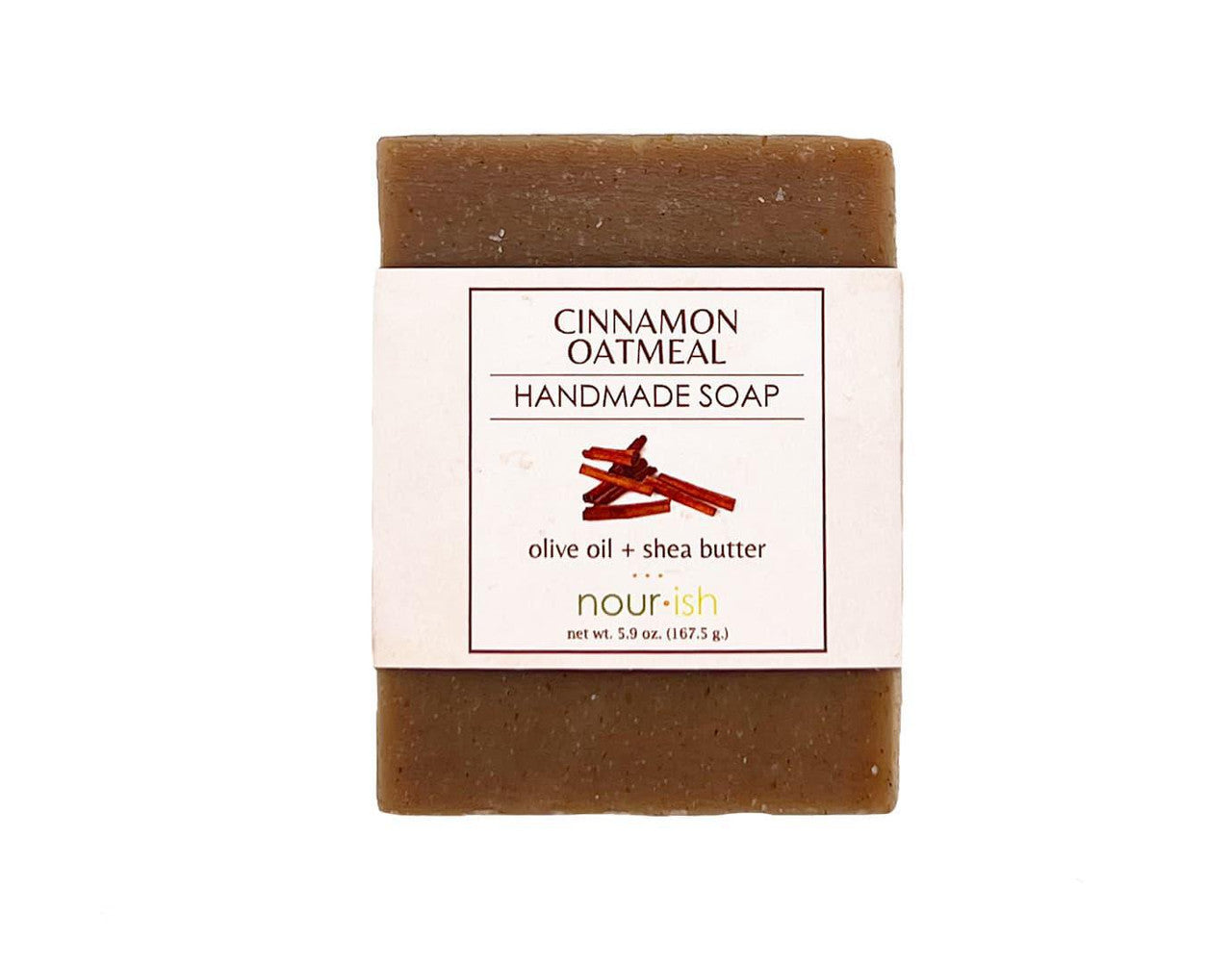 Cinnamon Oatmeal Shea Butter Soap