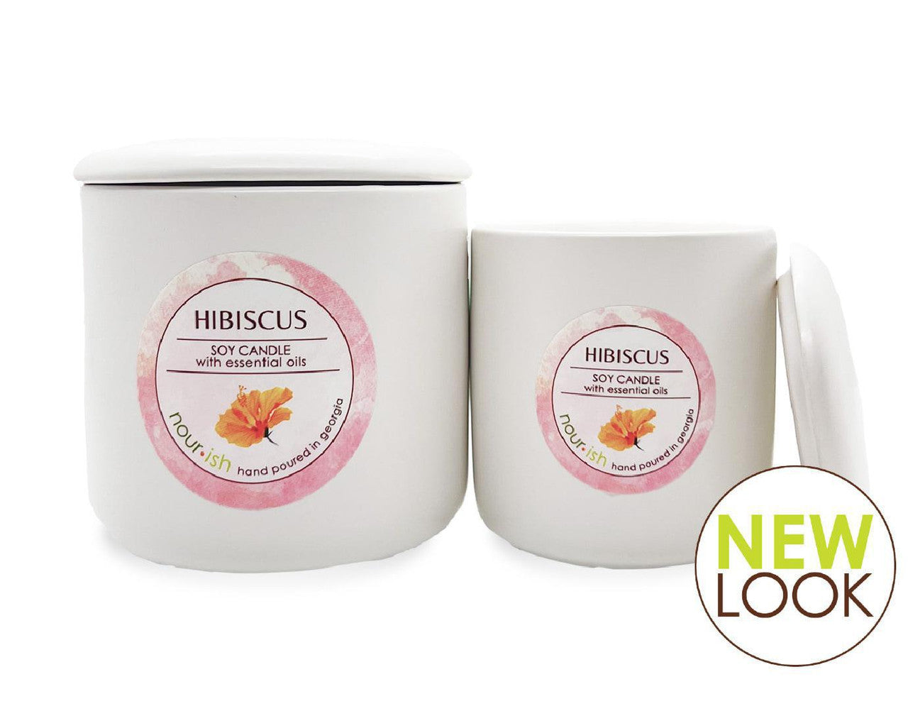 Nourish Organic Soy Wax - Hibiscus Scent