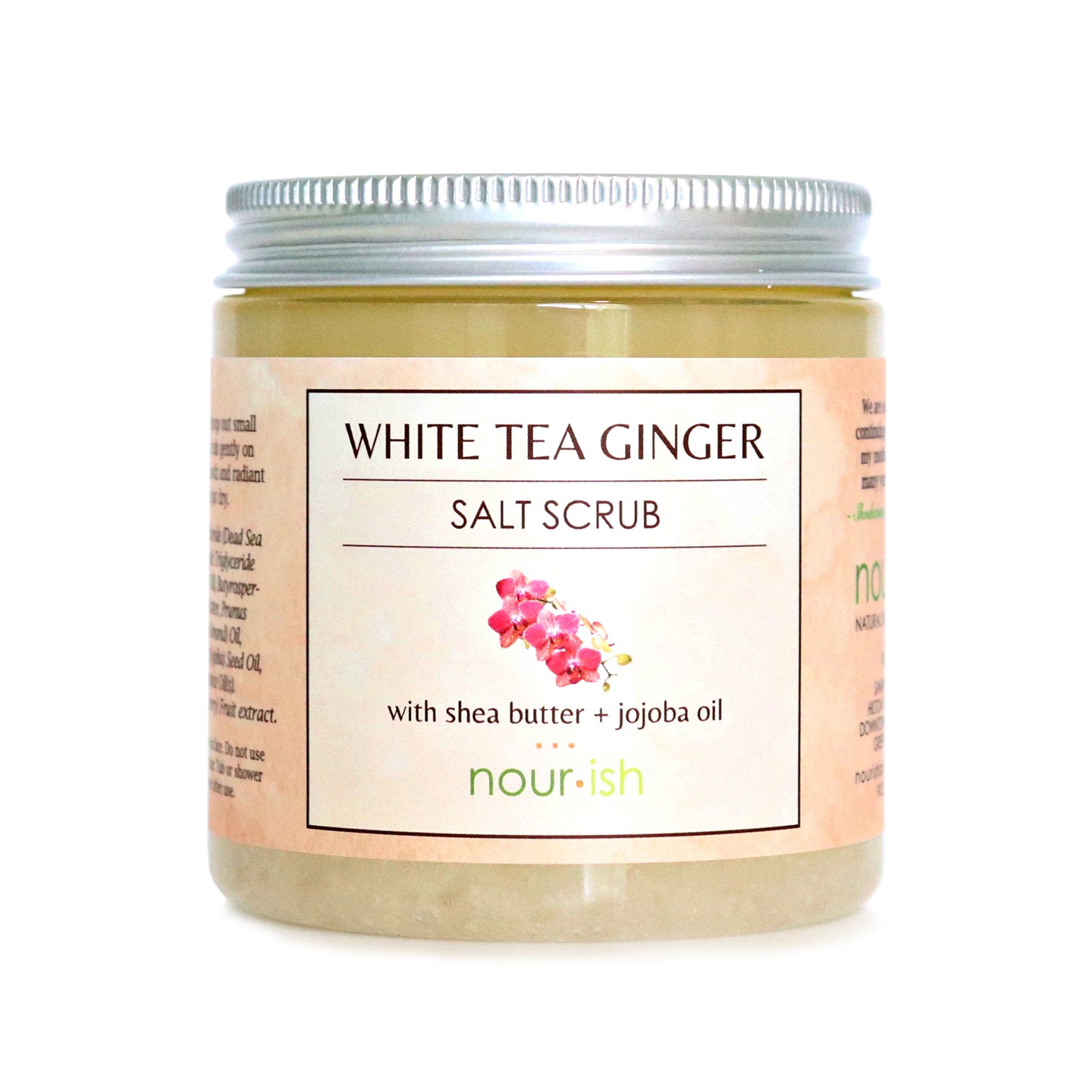 White Tea Ginger Salt Scrub 811033021838