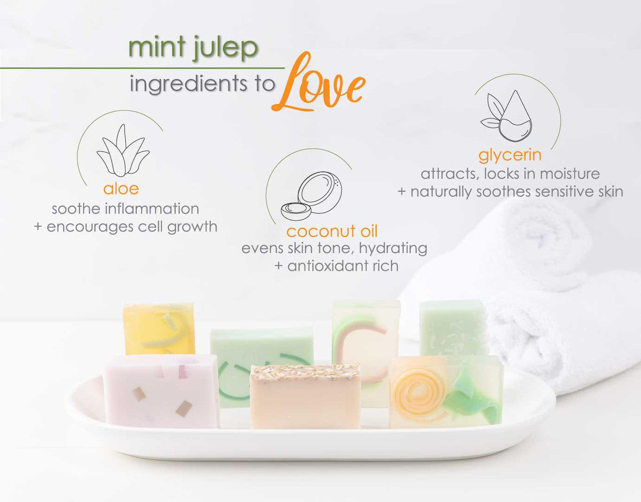 Mint Julep Glycerin Soap