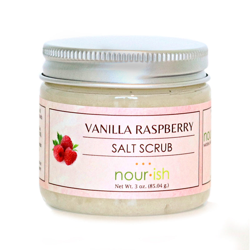 Vanilla Raspberry Salt Scrub 811033021975