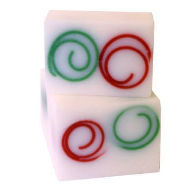 Candy Cane Glycerin Soap