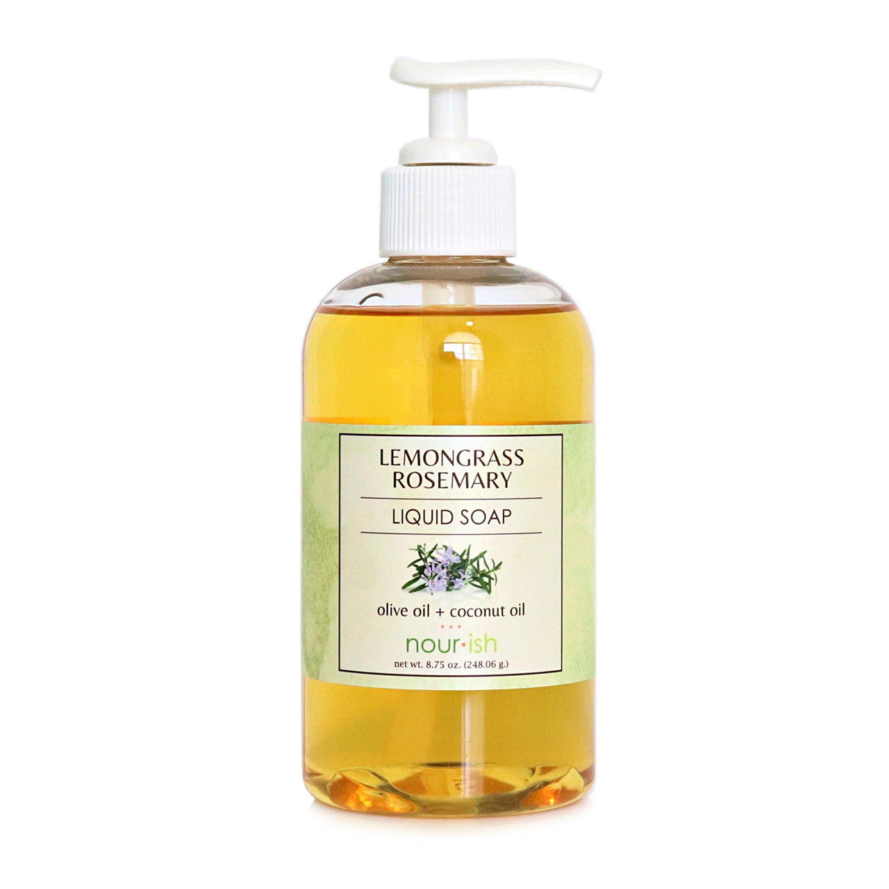 Lemongrass Rosemary Liquid Soap