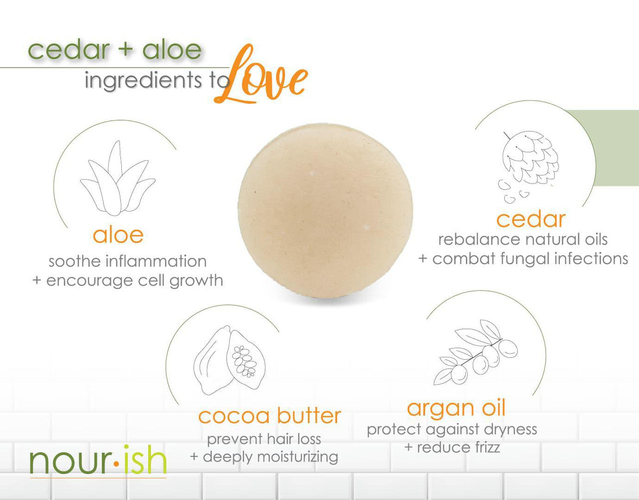 Cedar + Aloe Conditioner Bar