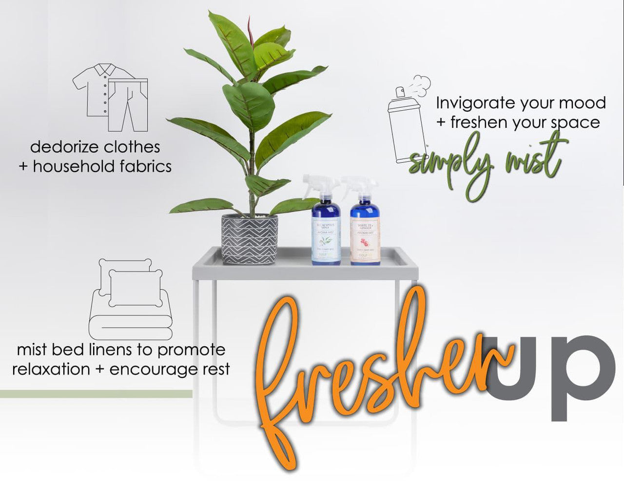 Nourish Aroma Mist, Room Spray Tips