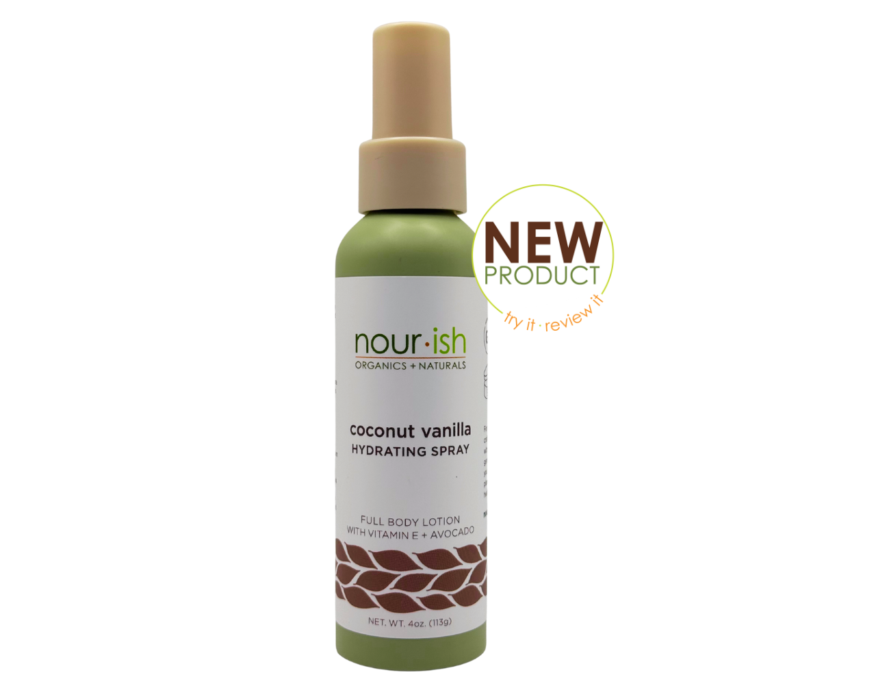 Coconut Vanilla Hydrating Full Body Spray