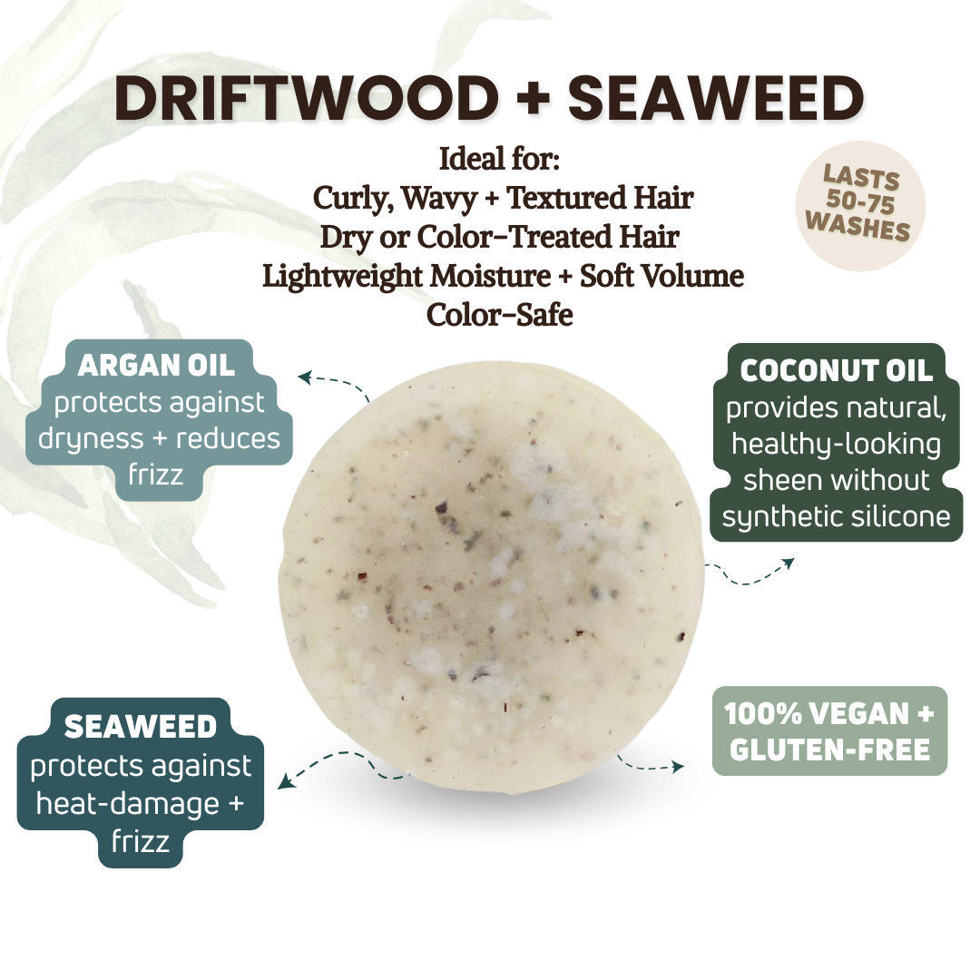 Driftwood + Seaweed Conditioner Bar