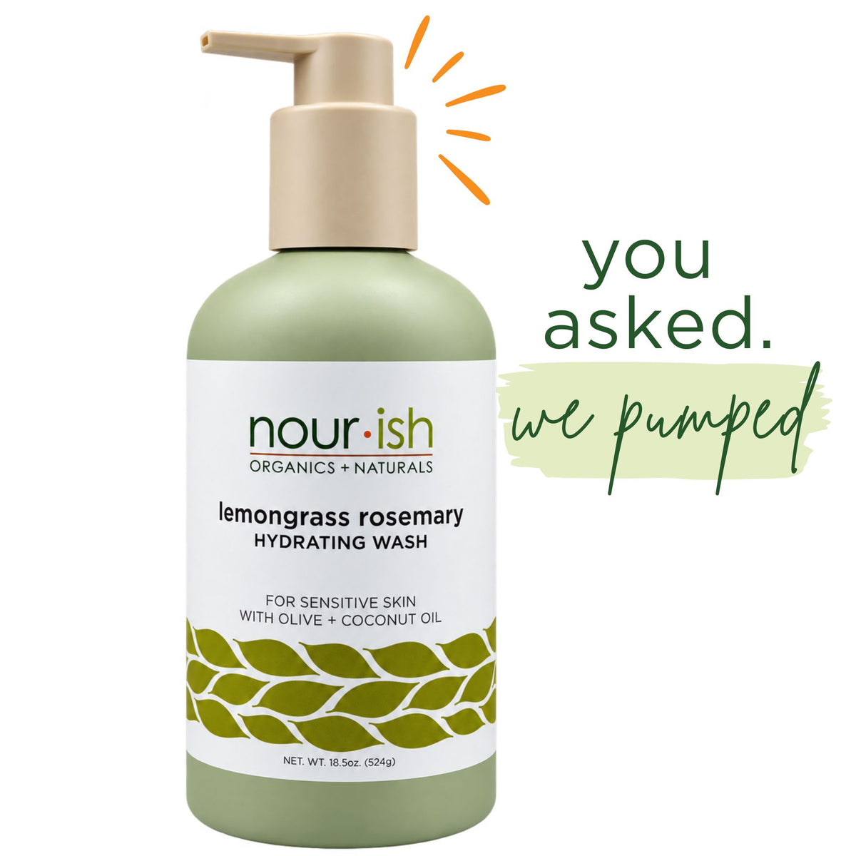 Lemongrass Rosemary Hydrating Wash