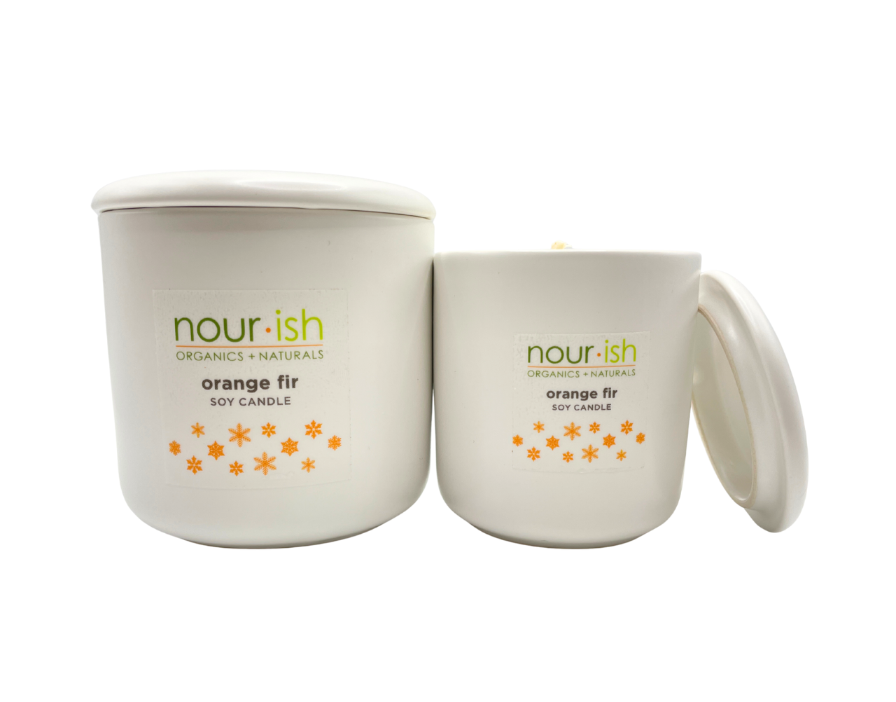 Orange Fir Soy Candle