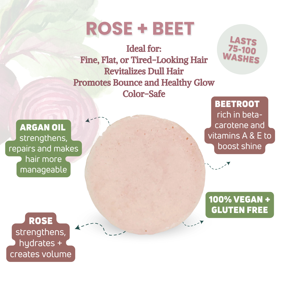 Rose + Beet Conditioner Bar