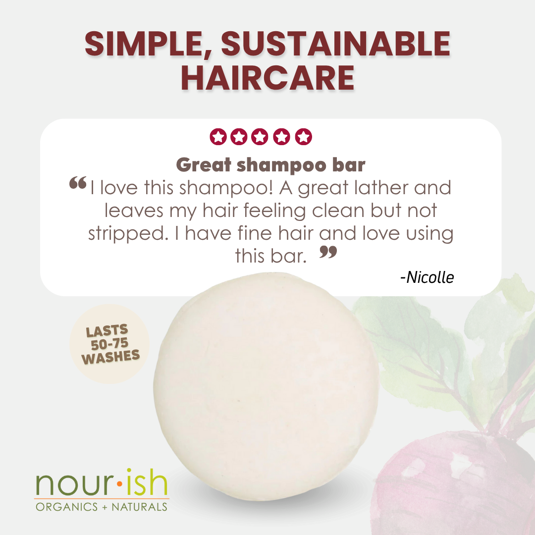Rose + Beet Shampoo Bar