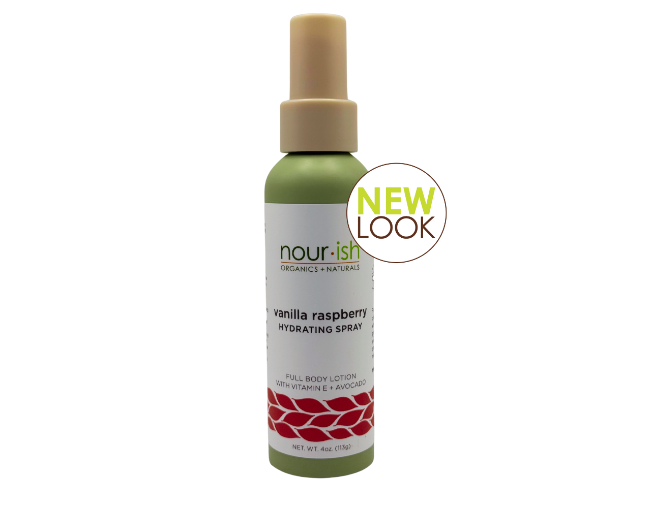 Vanilla Raspberry Hydrating Spray Full Body Lotion