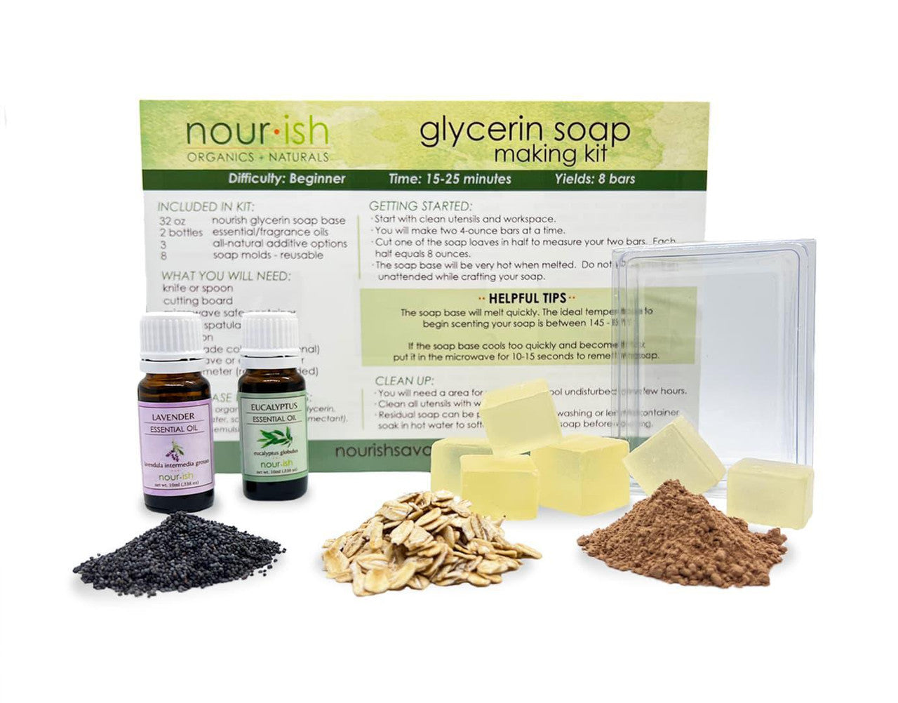 Nourish Natural, Organic Soap Making Kit