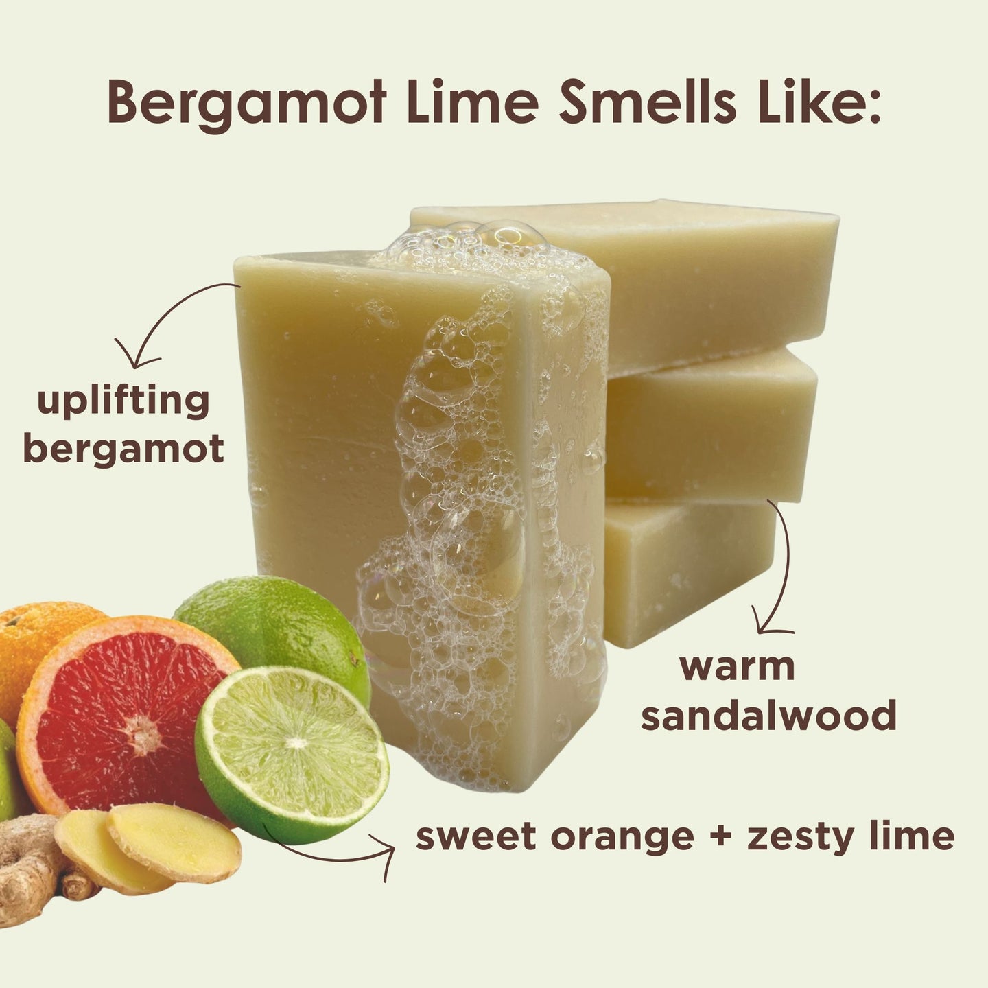 Bergamot Lime (aka Mambo Man) Handmade Soap