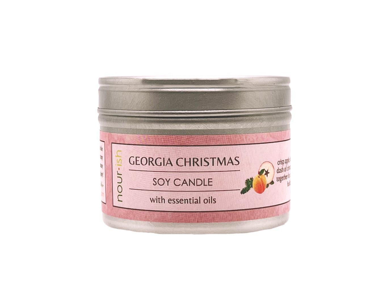 Georgia Christmas Travel Soy Candle