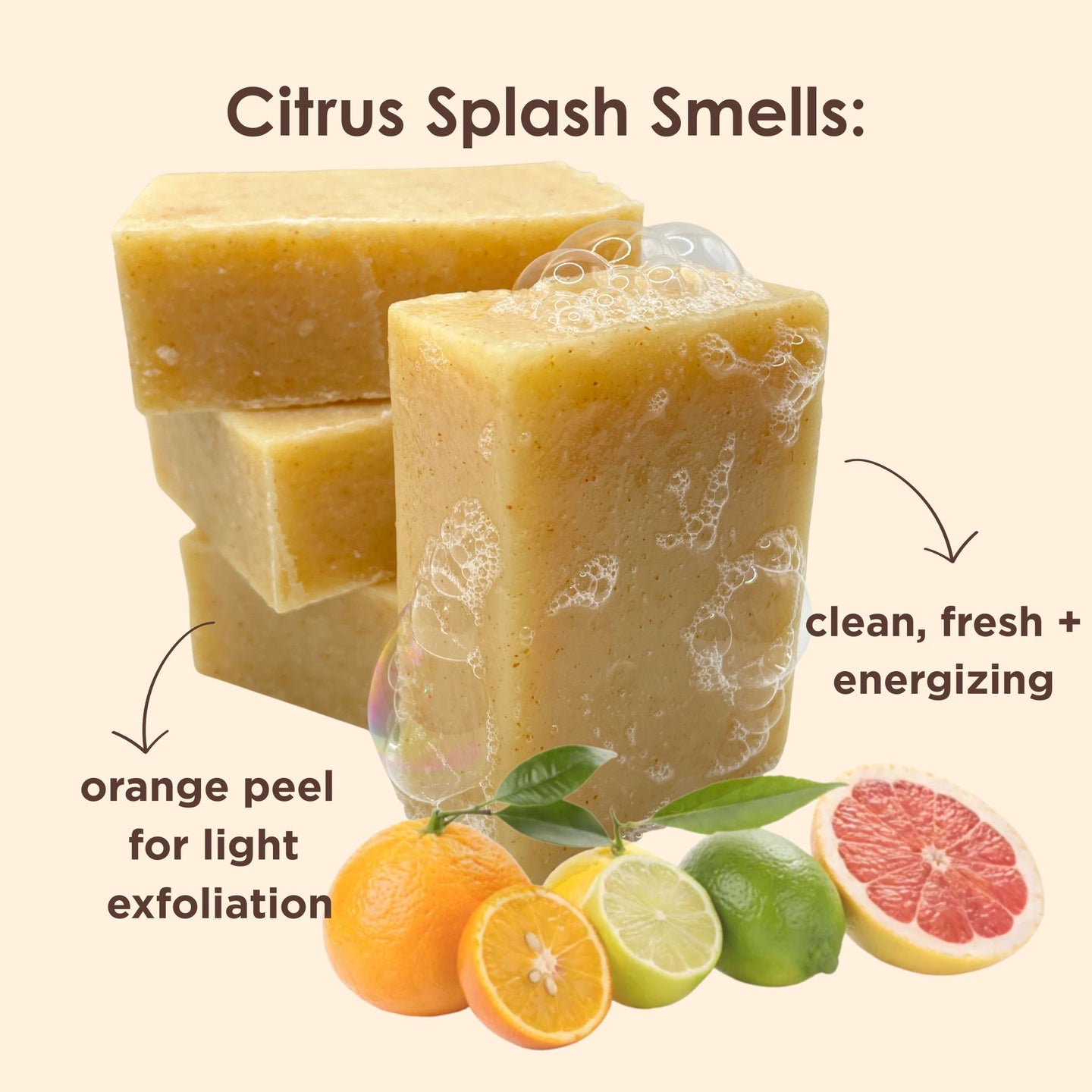 Citrus Splash Handmade Soap