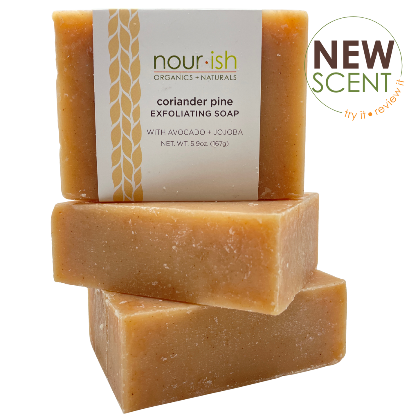 Coriander Pine Handmade Soap