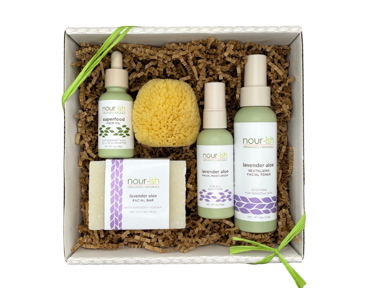 Lavender Aloe Deluxe Facial Set