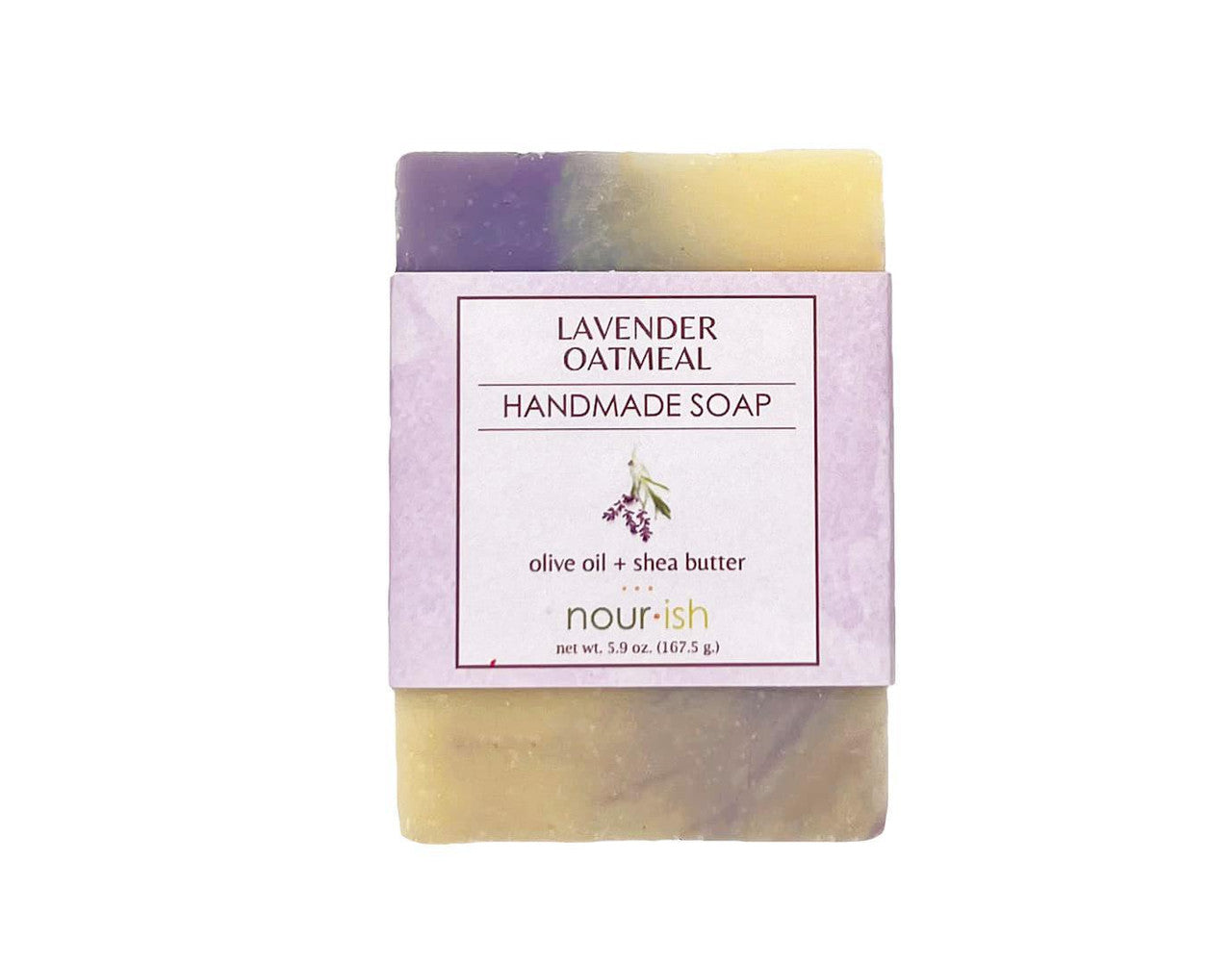 Lavender Oatmeal Shea Butter Soap