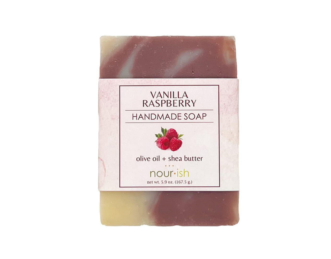 Vanilla Raspberry Shea Butter Soap