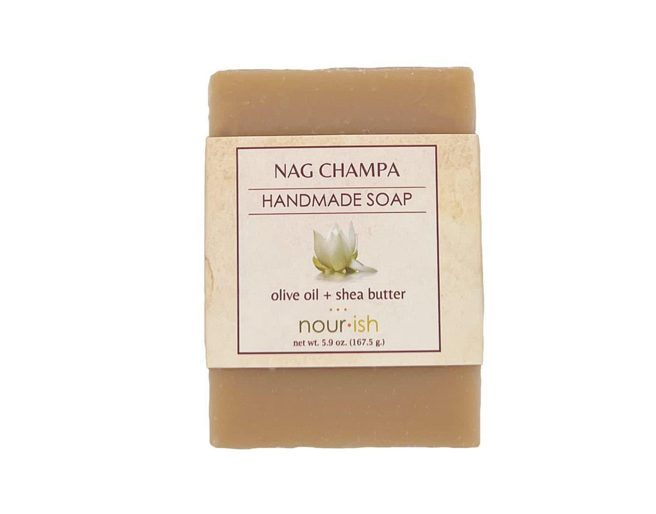 Nourish Organic Nag Champa Shea Butter Soap