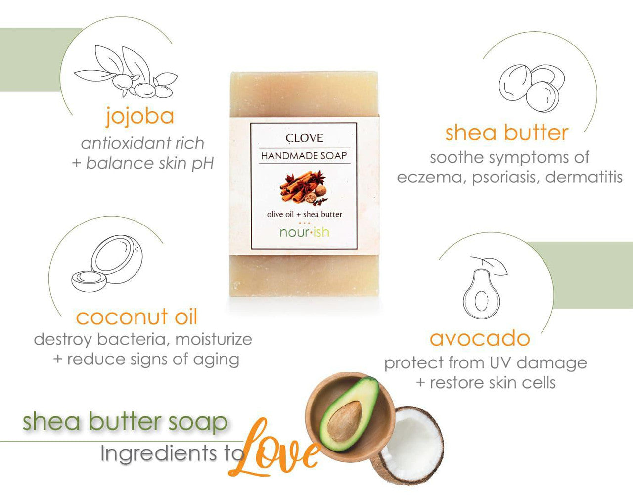 Clove Shea Butter Soap