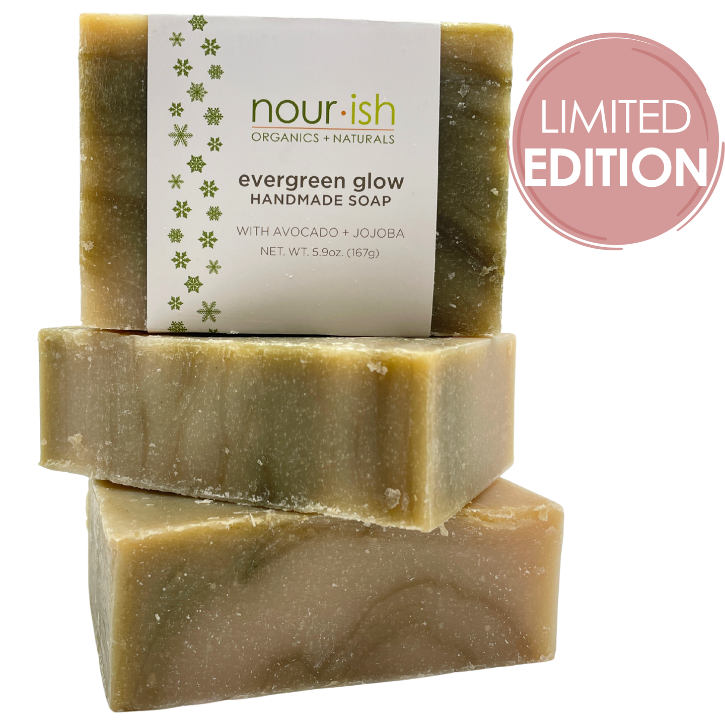 Evergreen Glow Handmade Soap