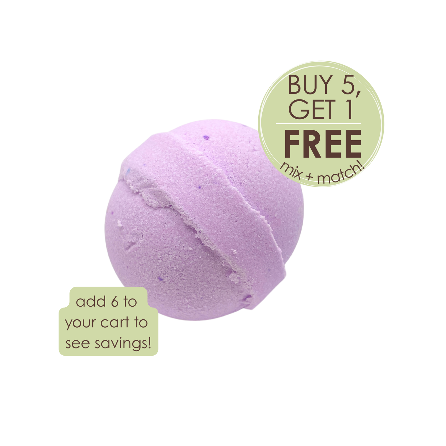 Lavender Bath Fizzie