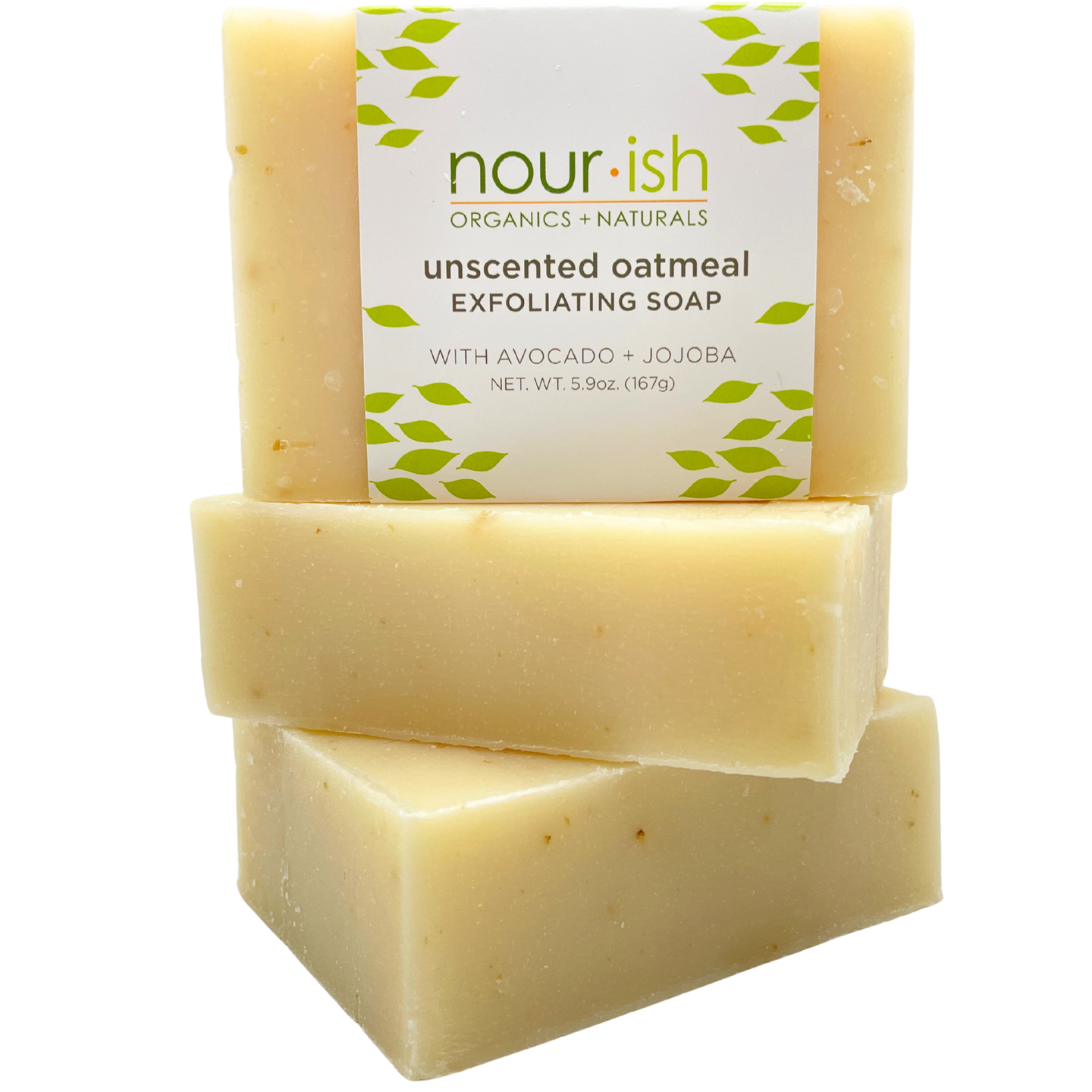 Unscented Oatmeal Handmade Soap